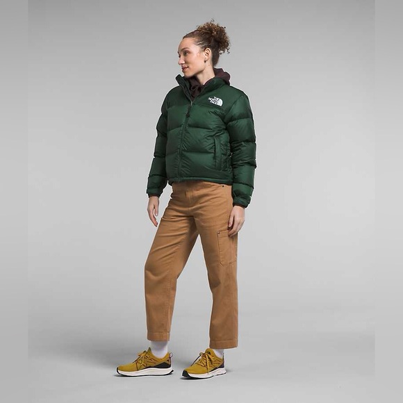 The North Face Women’s 1996 Retro Nuptse Jacket - Pine Needle Green - Picture 2 of 16
